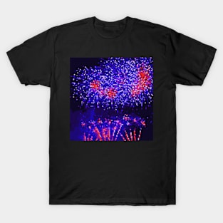 Pixel Firework No.55 T-Shirt